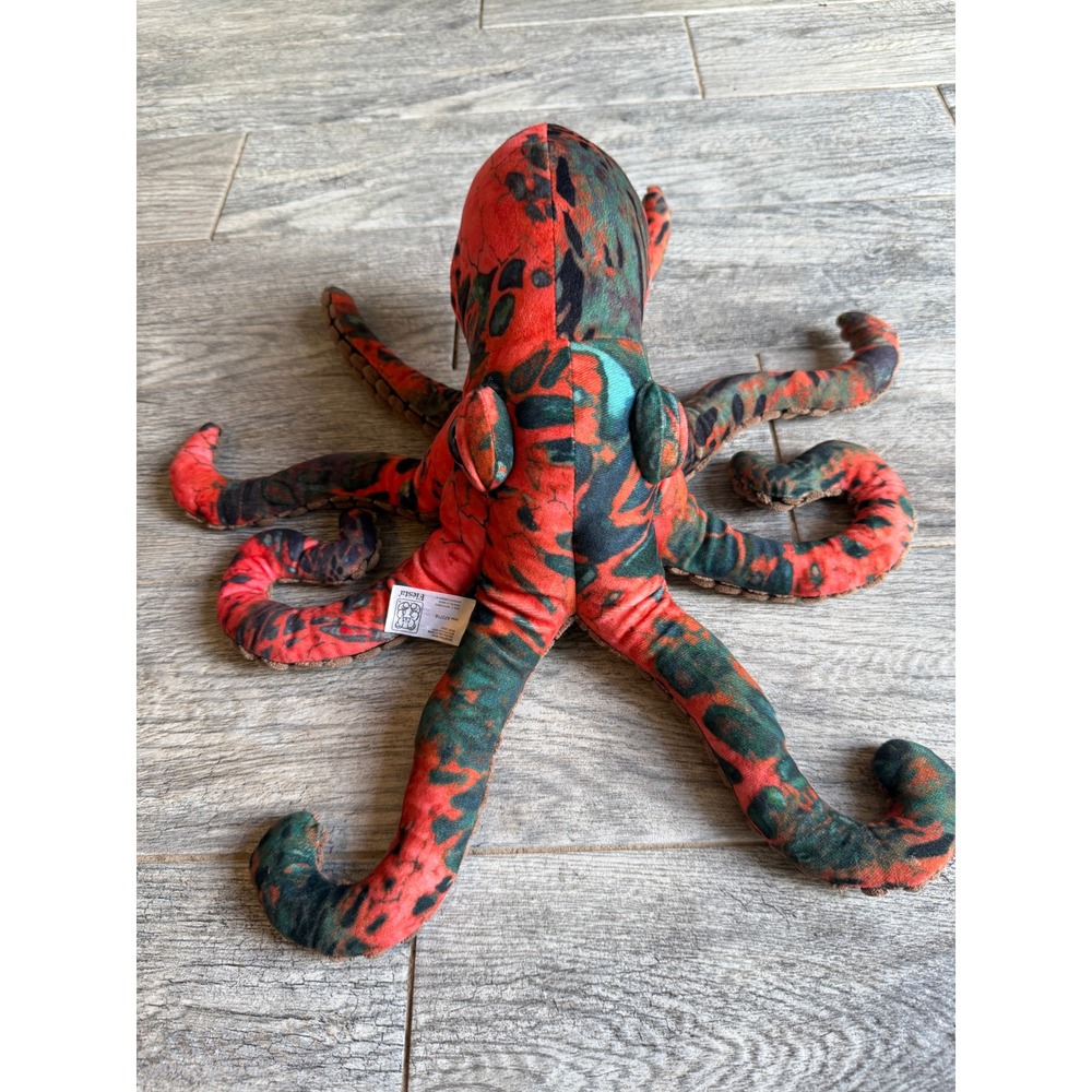 Fiesta Abalone Octopus Plush Realistic Camo A72716 Stuffed Animal Toy Sea 18"